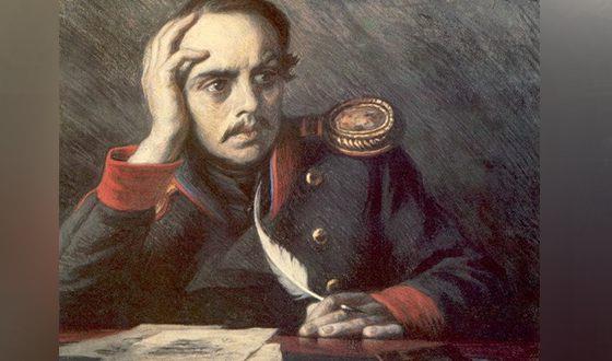Михаил Лермонтов родился 15 октября  1814 года